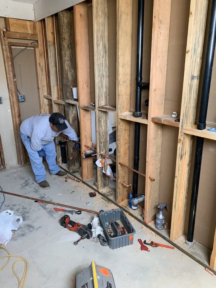 Commercial rough-in plumbing for Commercial Plumbing in Windy Oaks
